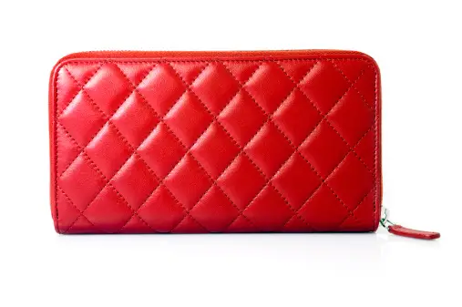 Red Leather Wallet